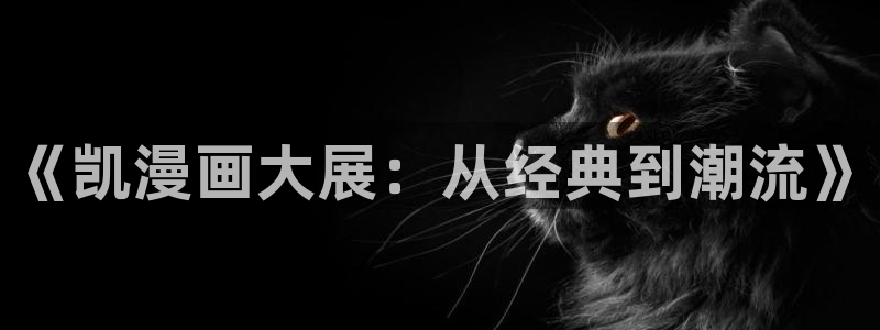 风车漫画的软件下载：《凯漫画大展：从经典到潮流》