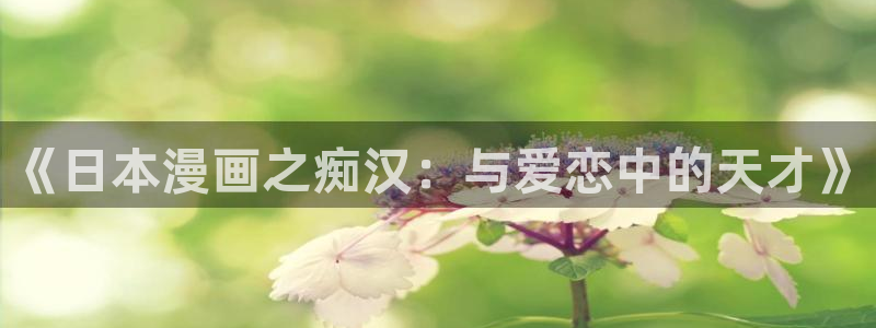 风车漫画大全：《日本漫画之痴汉：与爱恋中的天才》